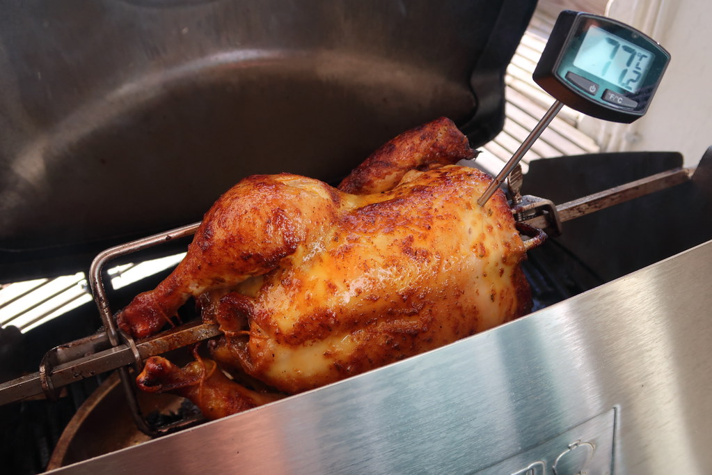 how to put meat thermometer on turky