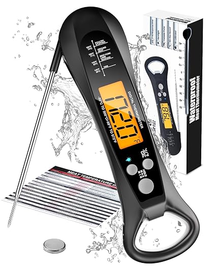 ROUUO Digital Instant Read Thermometer