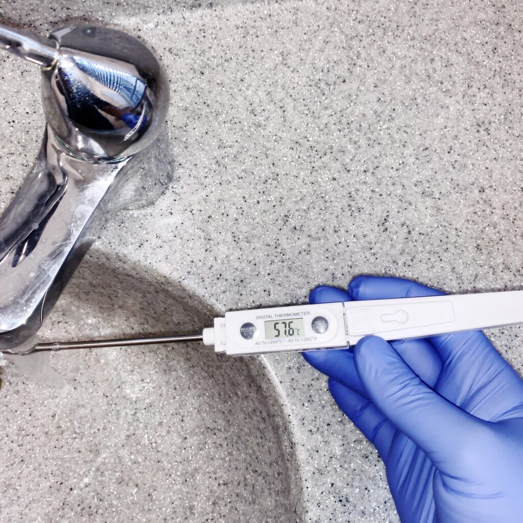 how to clean a meat thermometer